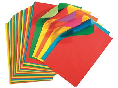 Image de 1714020 FEUILLES DE PAPIER BICOLORE 90 g