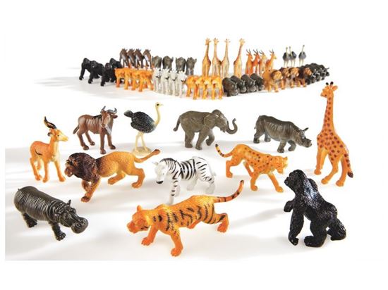 Image sur 20517020 MINI FIGURINES Les animaux sauvages