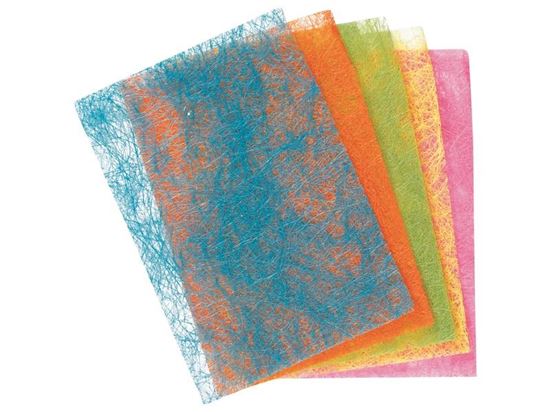 Image sur 25432020 FEUILLES DE PAPIER SISAL PAILLETTES
