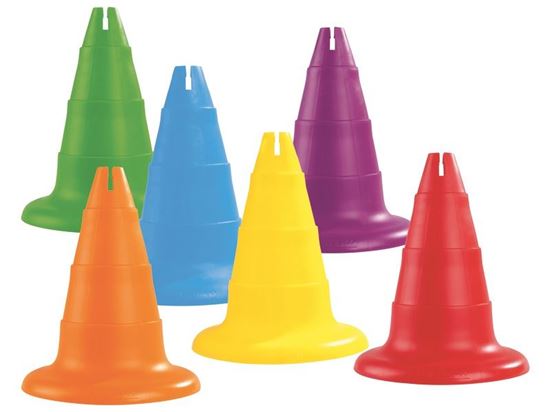 Image sur 25445020 CÔNES  PLEINS H: 32 cm - MAXI LOT