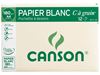 Image sur 25860001 POCHETTE DE FEUILLES DE PAPIER À GRAIN CANSON Pochette de 12 feuilles CANSON A4 cm 180 g