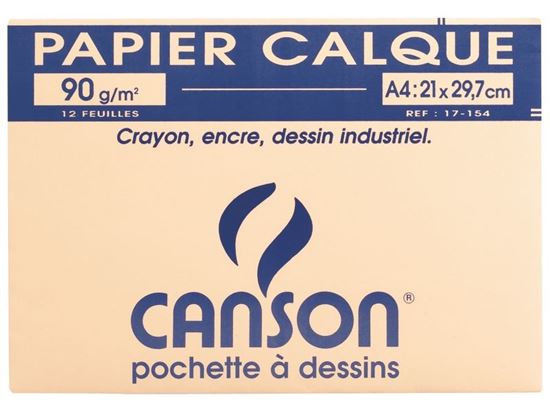 Image sur 25868101 POCHETTE DE PAPIER CANSON CALQUE Satin