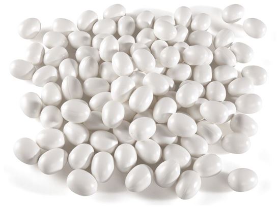Image sur 27612001 ŒUFS EN PLASTIQUE À DÉCORER H. 4,5 cm