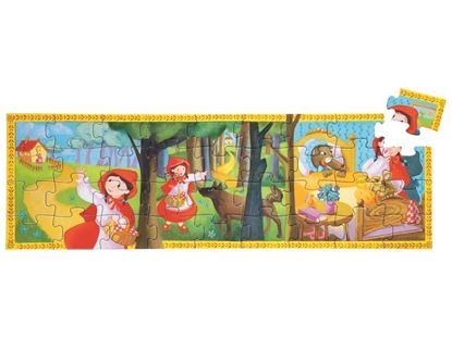 Image de 28174020 PUZZLES PAR ÉTAPES Les contes traditionnels Le petit chaperon rouge