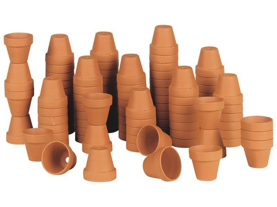 Image sur 21733020 MAXI LOT DE POTS EN TERRE CUITE