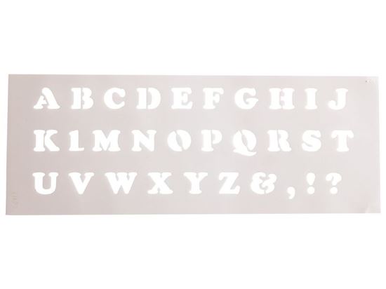 Image sur 28580020 POCHOIR ALPHABET