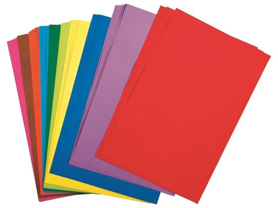 Image sur 23631020 FEUILLES DE PAPIER DE CONSTRUCTION 130 g