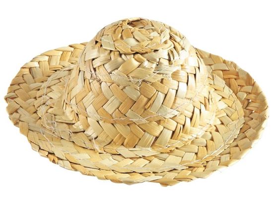 Image sur 28671020 CHAPEAU DE PAILLE À DÉCORER Petit