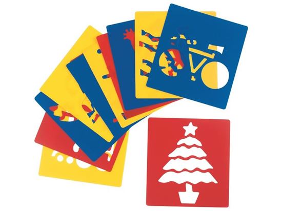 Image sur 3135020 POCHOIRS  Les transports et Noël