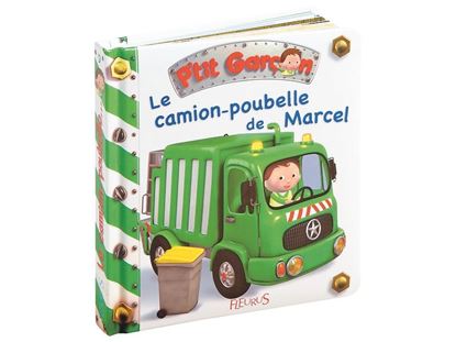 Image de 33073020 COLLECTION P'TIT GARÇON Le camion-poubelle de Marcel