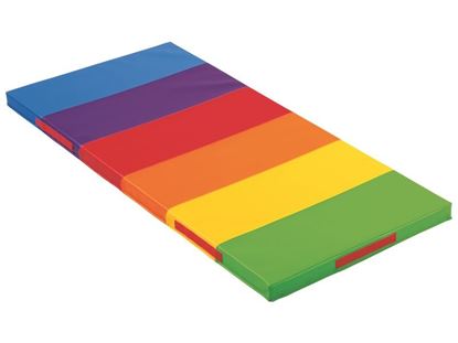 Image de 30069020 TAPIS CLIMBkid à motifs L’arc-en-ciel