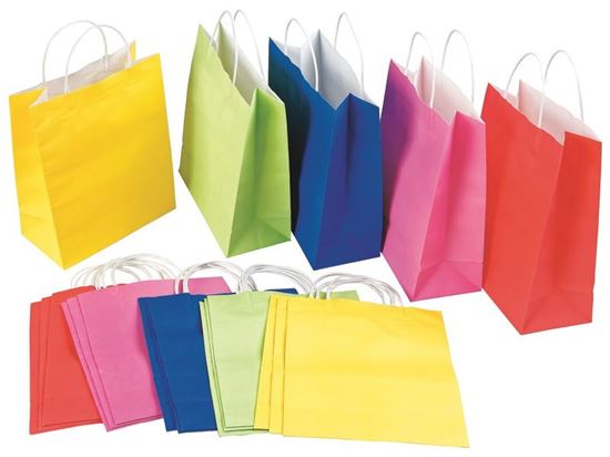 Image sur 32240020 SACS DE COULEUR À DÉCORER
