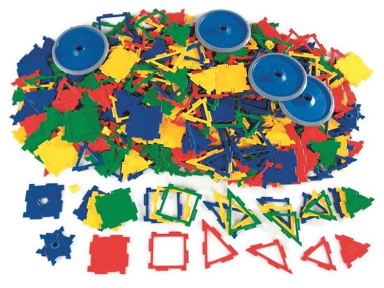 Image sur 30441020 PREMIÈRES CONSTRUCTIONS Polydron MAXI LOT