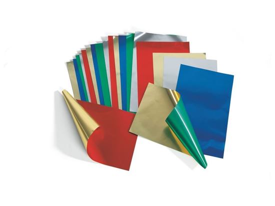 Image sur 32988020 FEUILLES DE PAPIER D’ALUMINIUM bicolore 4/10ème mm