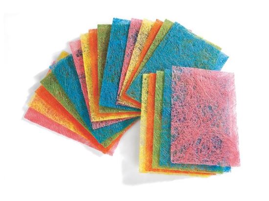 Image sur 32998020 FEUILLES DE PAPIER SISAL PAILLETTES
