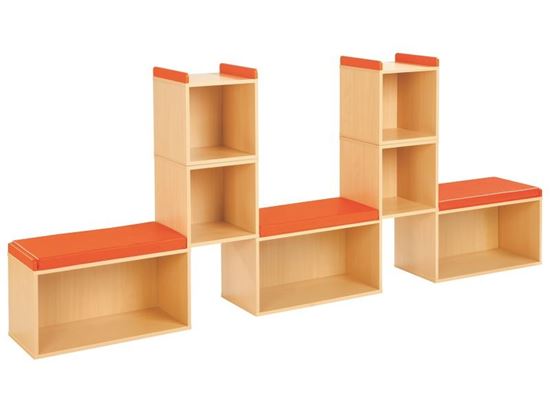 Image sur 37854016 MEUBLE Bibliocubes PONT SUSPENDU
