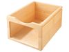 Image sur 33490007 BAC DE RANGEMENT en bois 2 unités, hauteur 20 cm