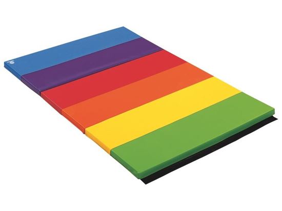 Image sur 34342020 TAPIS D'ÉVOLUTION MULTICOLORES 180 x 120 cm - pliable en 3