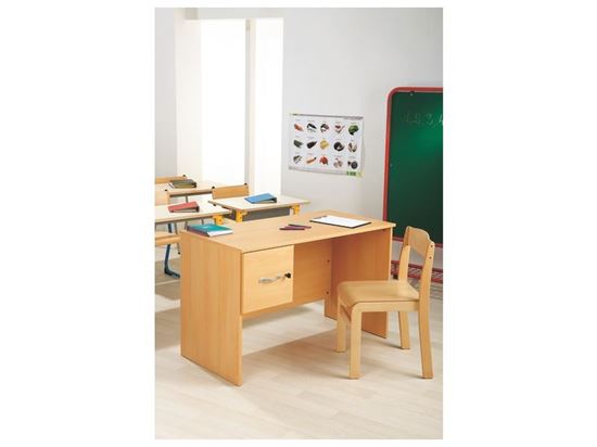 Image sur 33841016 BUREAU DU MAÎTRE Avec caisson 2 tiroirs