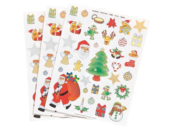 Image sur 35674020 GOMMETTES THÉMATIQUES REPOSITIONNABLES Noël