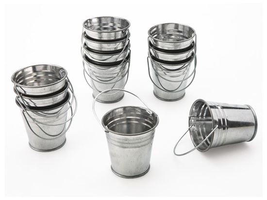 Image sur 36099018 MINI SEAUX GALVANISÉS À DÉCORER