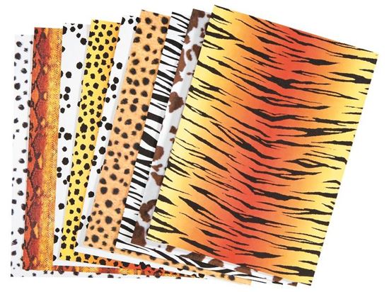 Image sur 36131020 FEUILLES DE PAPIER CARTONNÉ 300 g Animaux sauvages