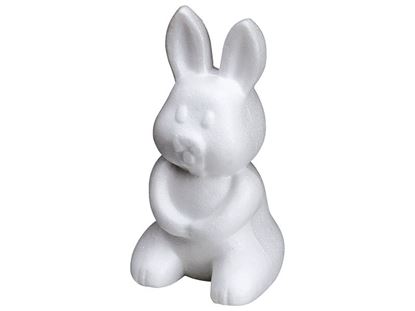 Image de 3656001 LAPIN EN POLYSTYRÈNE À DÉCORER