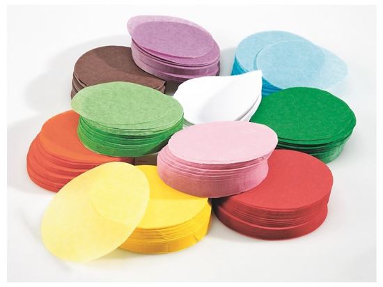 Image sur 36795020 FEUILLES DE PAPIER DE SOIE Ronds 10 g