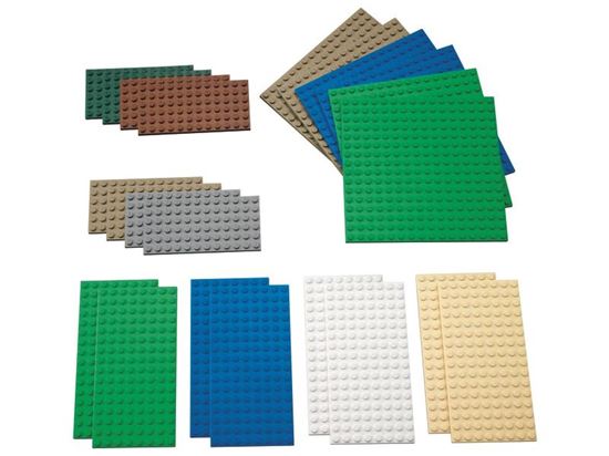 Image sur 40349171 ASSORTIMENT DE PLAQUES DE CONSTRUCTION LEGO®