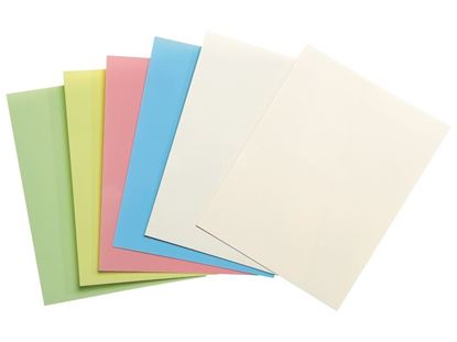 Image de 41124171 FEUILLES DE PLASTIQUE FOU Couleurs pastels