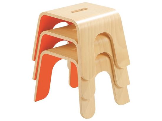 Image sur 37355007 TABOURET Curvy T3 = 35 cm