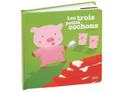 Image de 37446020 COLLECTION CONTES ET COMPTINES À TOUCHER Les trois petits cochons