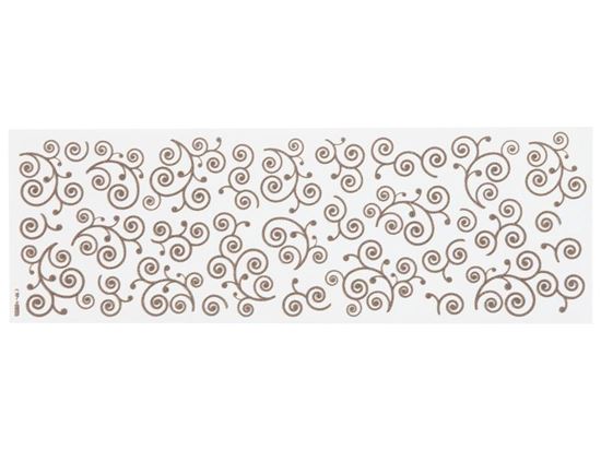 Image sur 41139171 DÉCOR TRANSFERT POUR BOUGIES Volutes