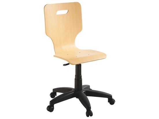 Image sur 37614016 CHAISE COQUE À ROULETTES pour adulte