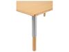 Image sur 37796006 TABLE PLATEAU STRATIFIE Avec pieds réglables - 50 x 60 cm T1/T2/T3