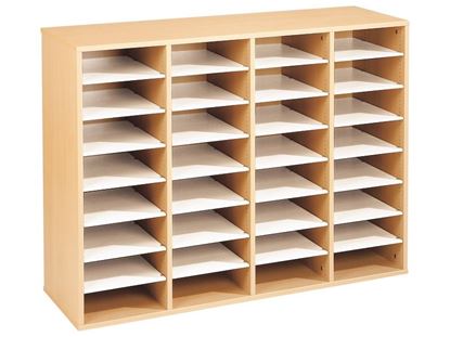 Image de 37811164 MEUBLE QUADRUPLE H. 102 cm,  28 étagères