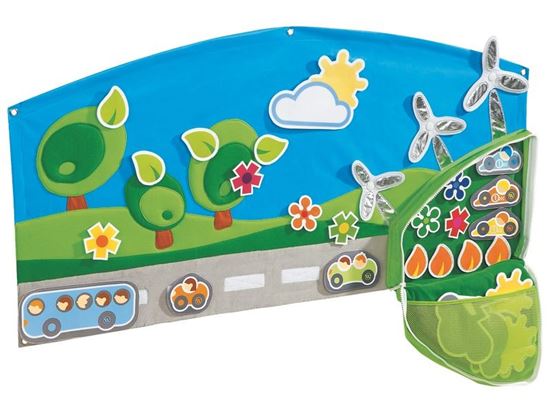 Image sur 37923020 TAPIS MURAUX D'ACTIVITÉS BABY ARTISTICKS Le paysage