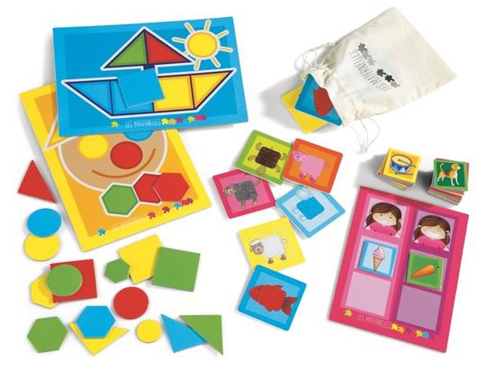 Image sur 41644171 JEU D'ASSOCIATION  Mon kit d'éveil les 5 sens