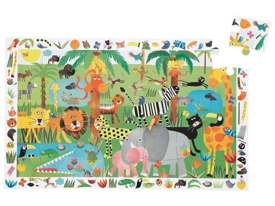 Image sur 41676171 PUZZLE FRISE La jungle