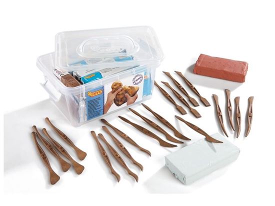 Image sur 41743171 PÂTE À MODELER PACK SCOLAIRE 7 pains 500 g