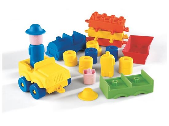 Image sur 41785171 CONSTRUCTION SOFT CUBES Les véhicules