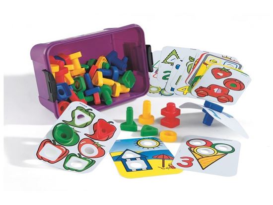 Image sur 41797171 FORMES À VISSER Kit scolaire