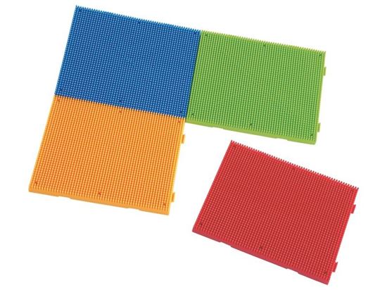 Image sur 42023171 JEU DE CONSTRUCTION Bristle Blocks Lot de 4 plaques