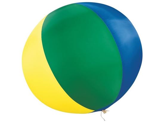 Image sur 42464171 BALLON GÉANT MULTICOLORE Ø 75 cm