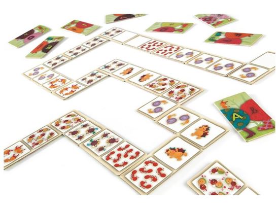 Image sur 43154171 DOMINOS RÉVERSIBLES Alphabet et animaux