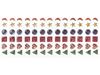 Image sur 4345020 GOMMETTES EN RELIEF Symboles