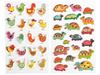 Image sur 44311171 GOMMETTES RELIEF 3D Animaux