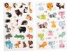 Image sur 44311171 GOMMETTES RELIEF 3D Animaux