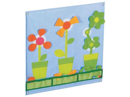Image sur 44586057 TAPIS MURAUX D'ACTIVITÉS BABY ARTISTICKS L: 48 cm Les fleurs