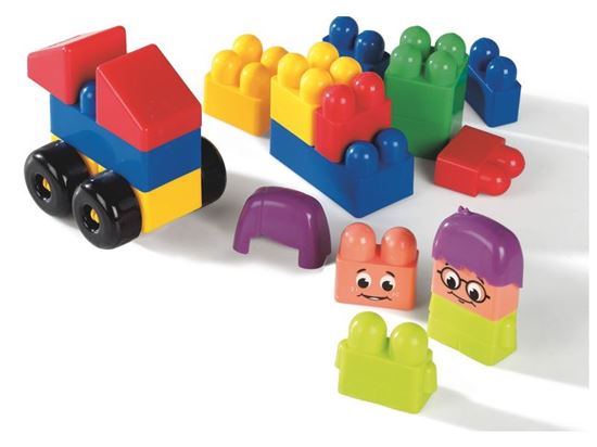 Image sur 44739171 CONSTRU'BRIQUES GÉANTES Lot de 20